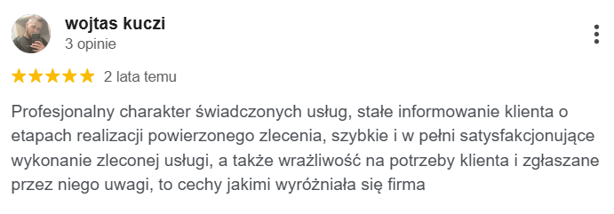 Opinia klienta 2