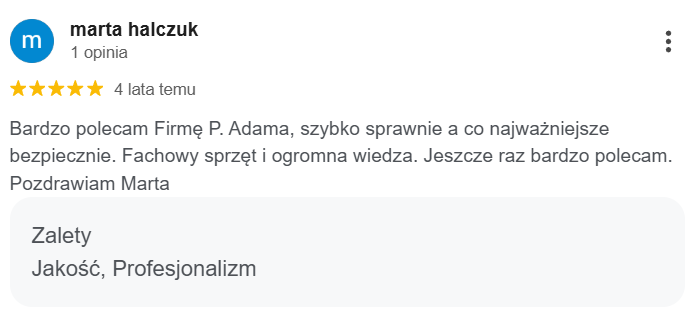 Opinia klienta 3