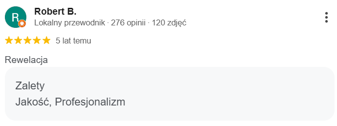 Opinia klienta 6